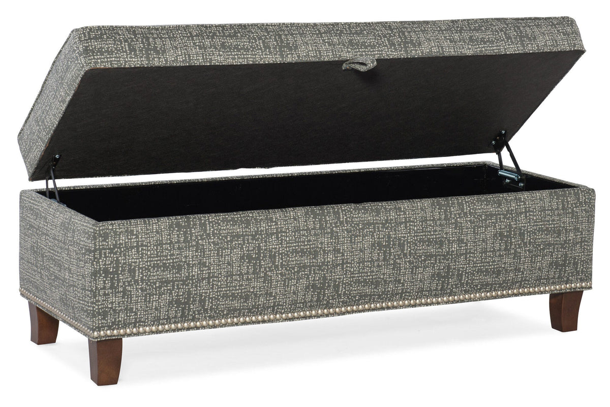 Magpie Storage Bench - Silo - Open 3/4 Angle