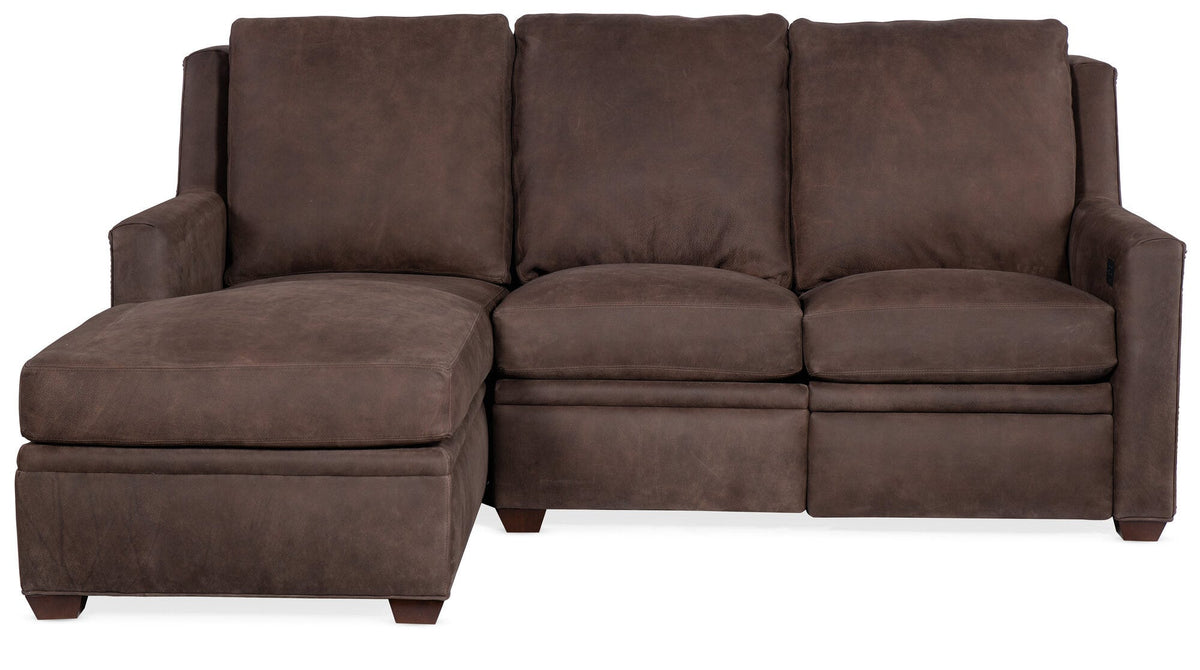 203 Revelin Reclining Sectional with One-Piece Back