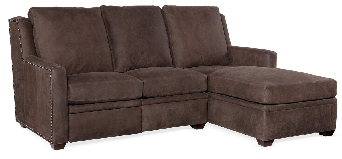 203 Revelin Reclining Sectional with One-Piece Back