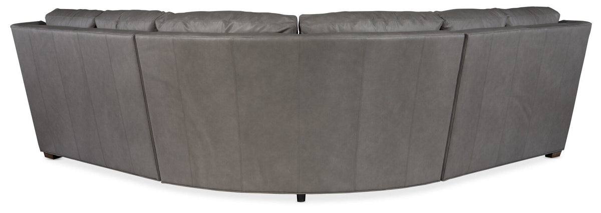 204 Raiden Reclining Sectional with One-Piece Back
