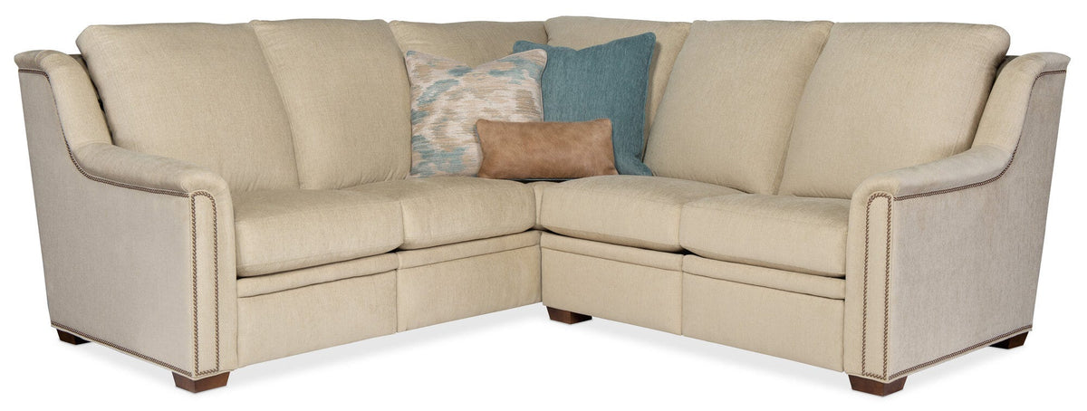 204 Raiden Reclining Sectional with One-Piece Back