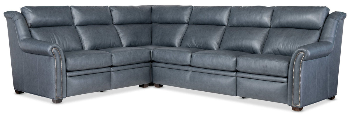 206 Robinson Reclining Sectional with Two-Piece Back