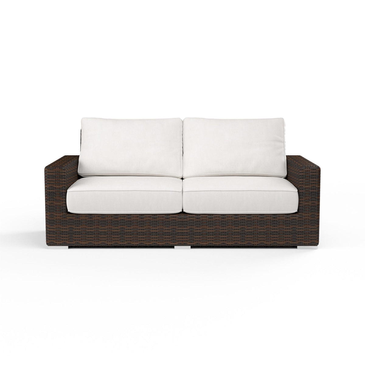 Montecito Loveseat in Canvas Flax w/ Self Welt