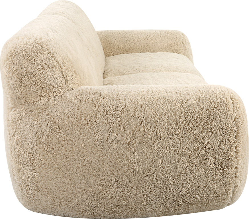 Uttermost Abide Rounded Sheepskin Sofa 23779
