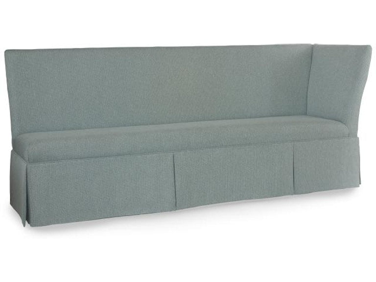 Century Furniture Layla 97 To 111 Skirted Right Arm Facing Corner Banquette 3382-5-SK