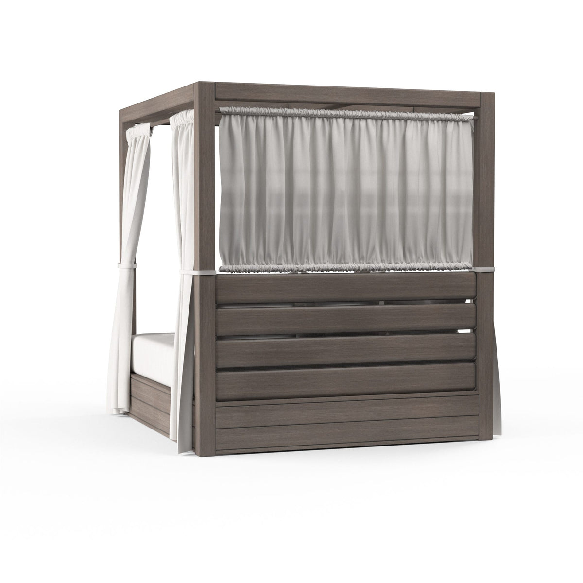 Laguna Resort King Daybed in Canvas Flax, No Welt
