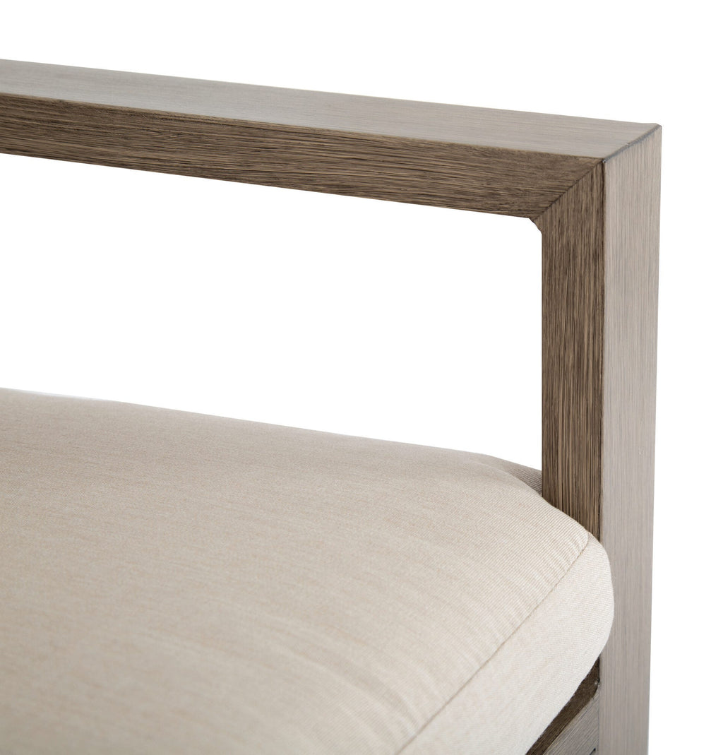 Laguna Sectional in Canvas Flax, No Welt
