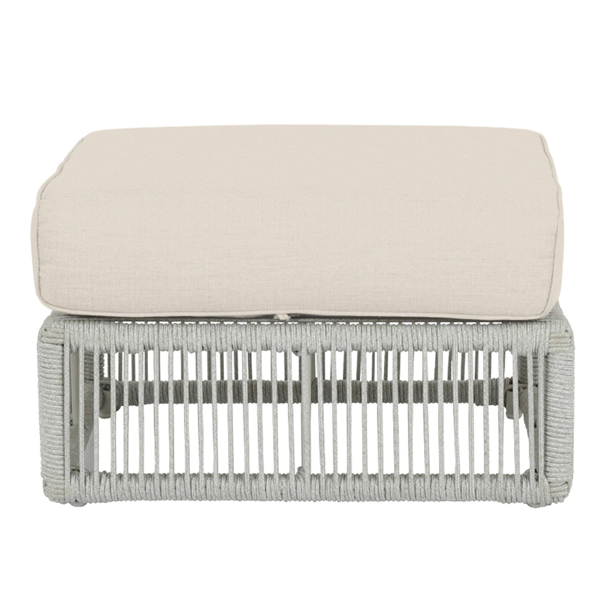 Miami Ottoman in Echo Ash
