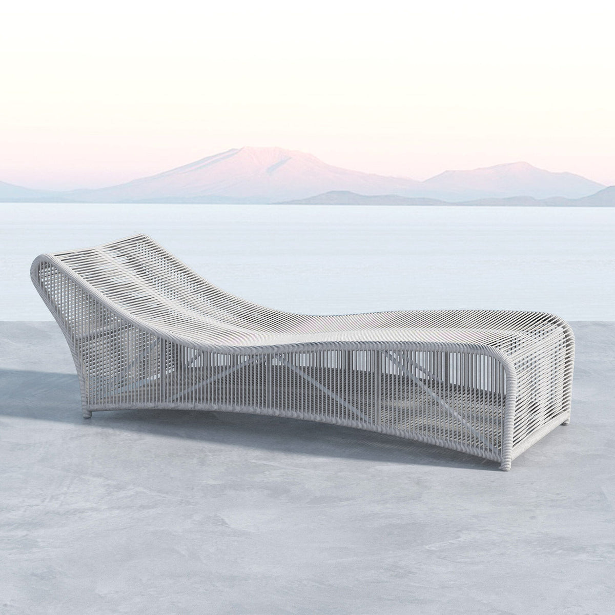 Miami Cushionless Chaise