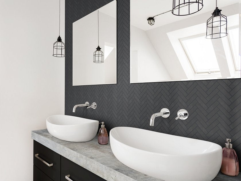 CALLISTO HERRINGBONE MOSAIC EMBER ROOM
