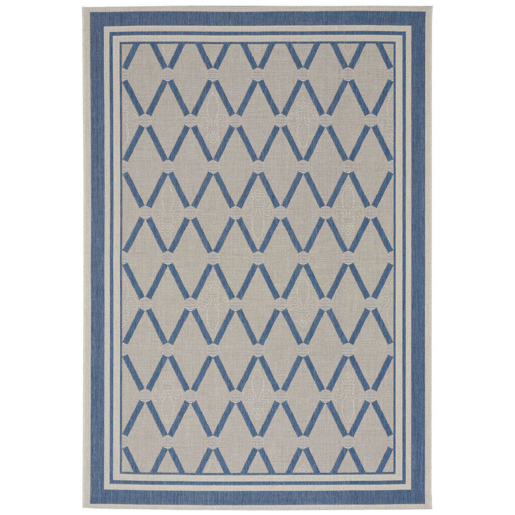 Finesse-Lattice Capri Blue