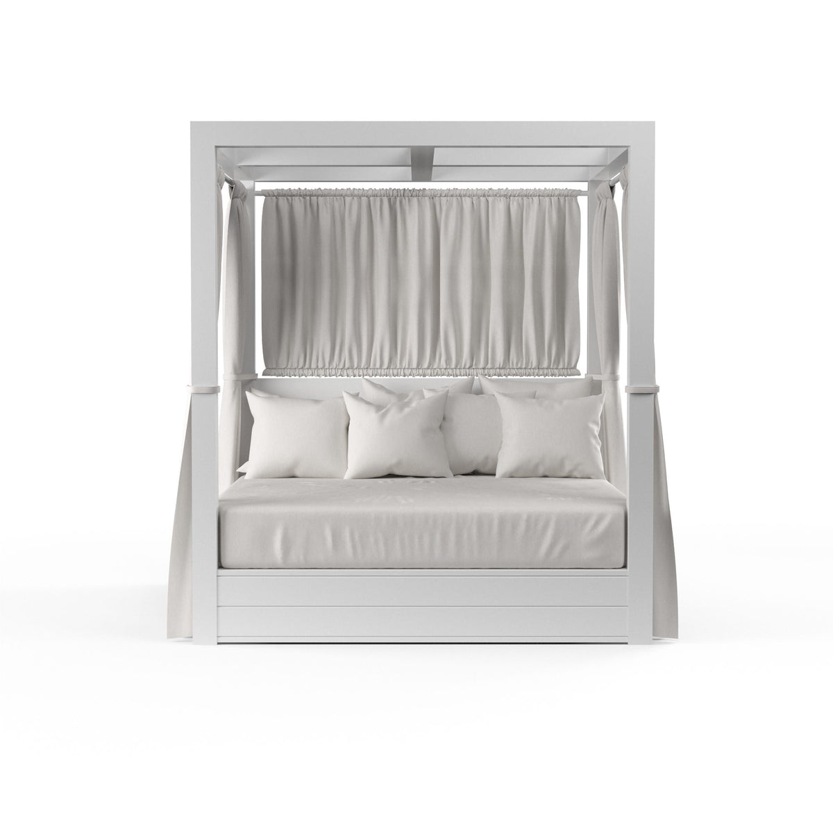 Newport Resort King Daybed in Cast Silver, No Welt