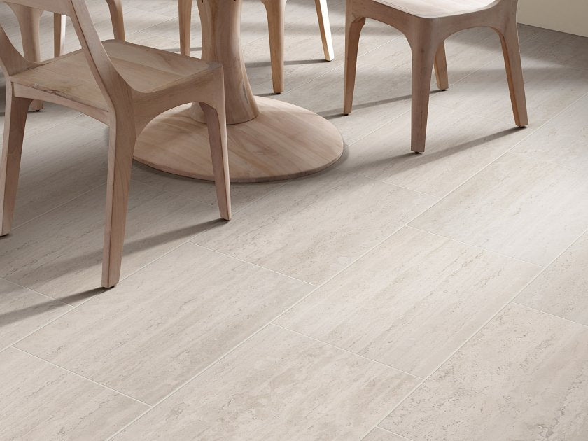 NATURAL STRATA 12X24 VC IVORY ROOM