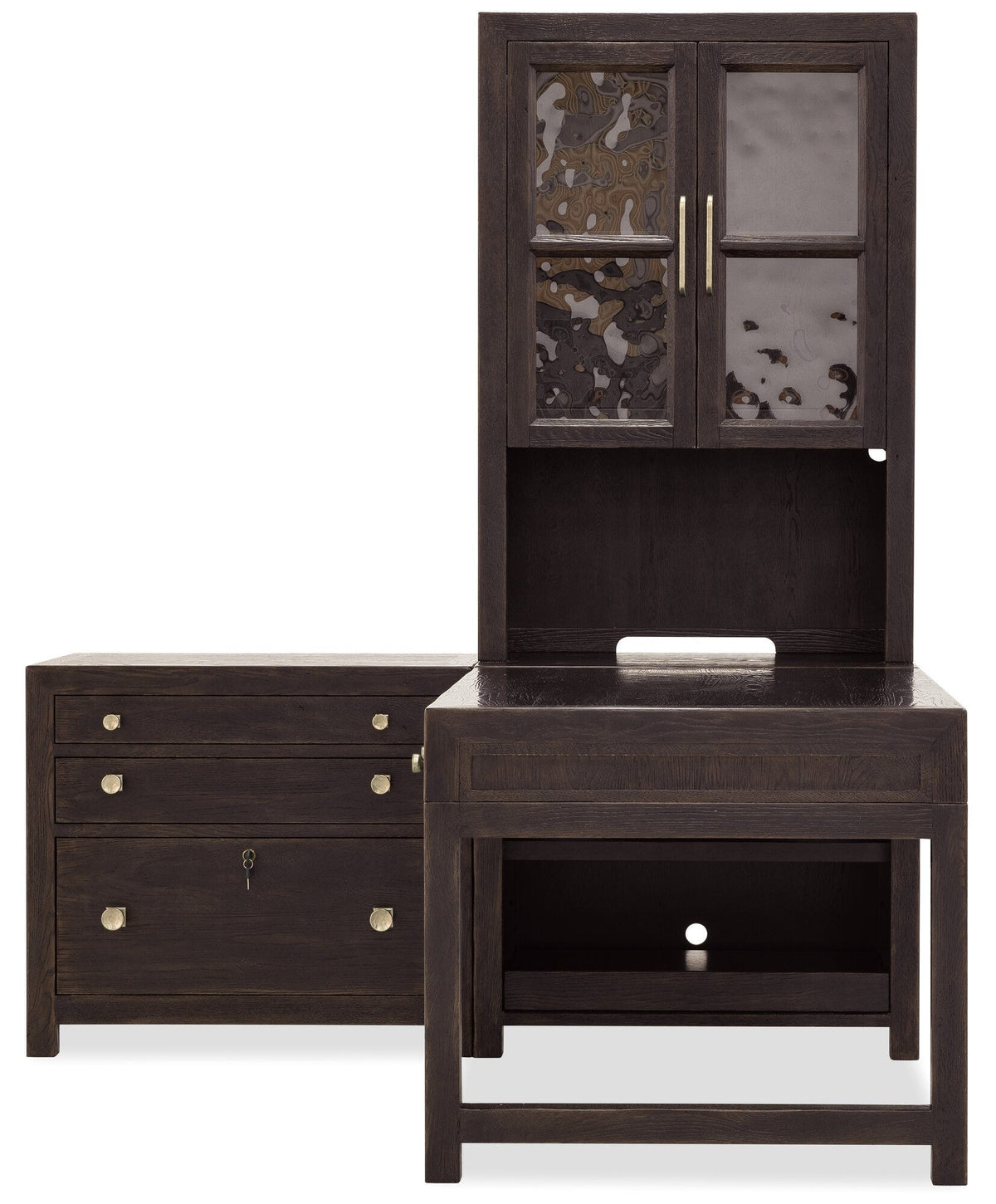 Driftwood Bookcase Hutch Silo Image 6