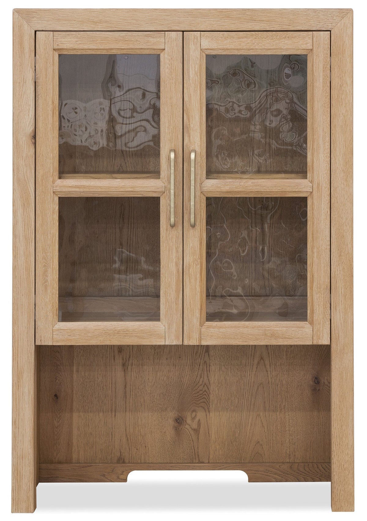 Driftwood Bookcase Hutch Straight Silo