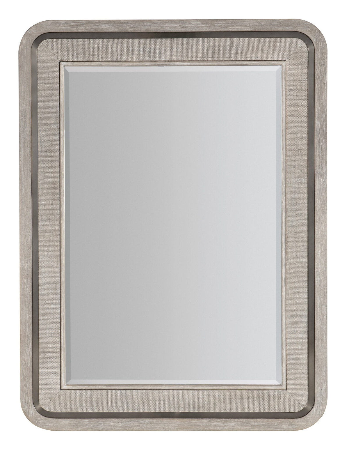 Modern Mood Raffia Landscape Mirror
