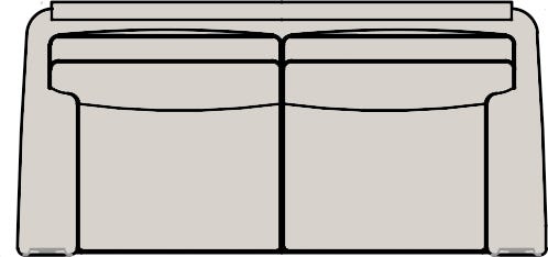 Melville Small Sofa Schematic