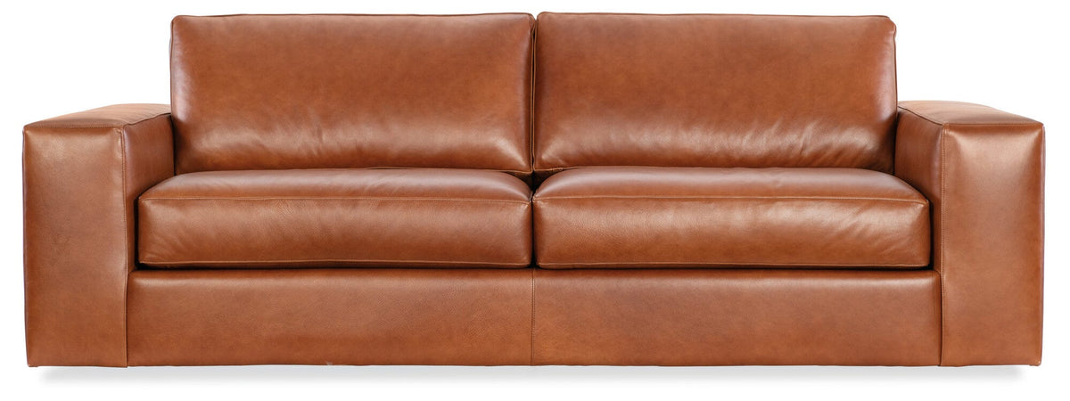 Aria 8 ft. Leather Sofa