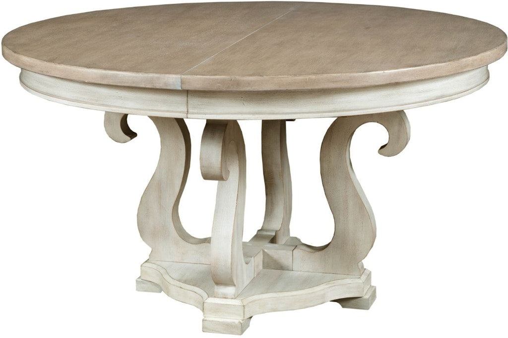 American Drew Sussex Round Dining Table Complete 750-701R