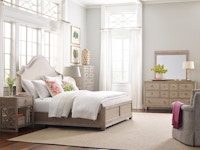 American Drew Haven Shelter Queen Bed Complete 803-313CR