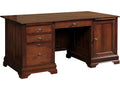 YUTZY WOODWORKING Bordeaux Double Pedestal Executive Desk 88004