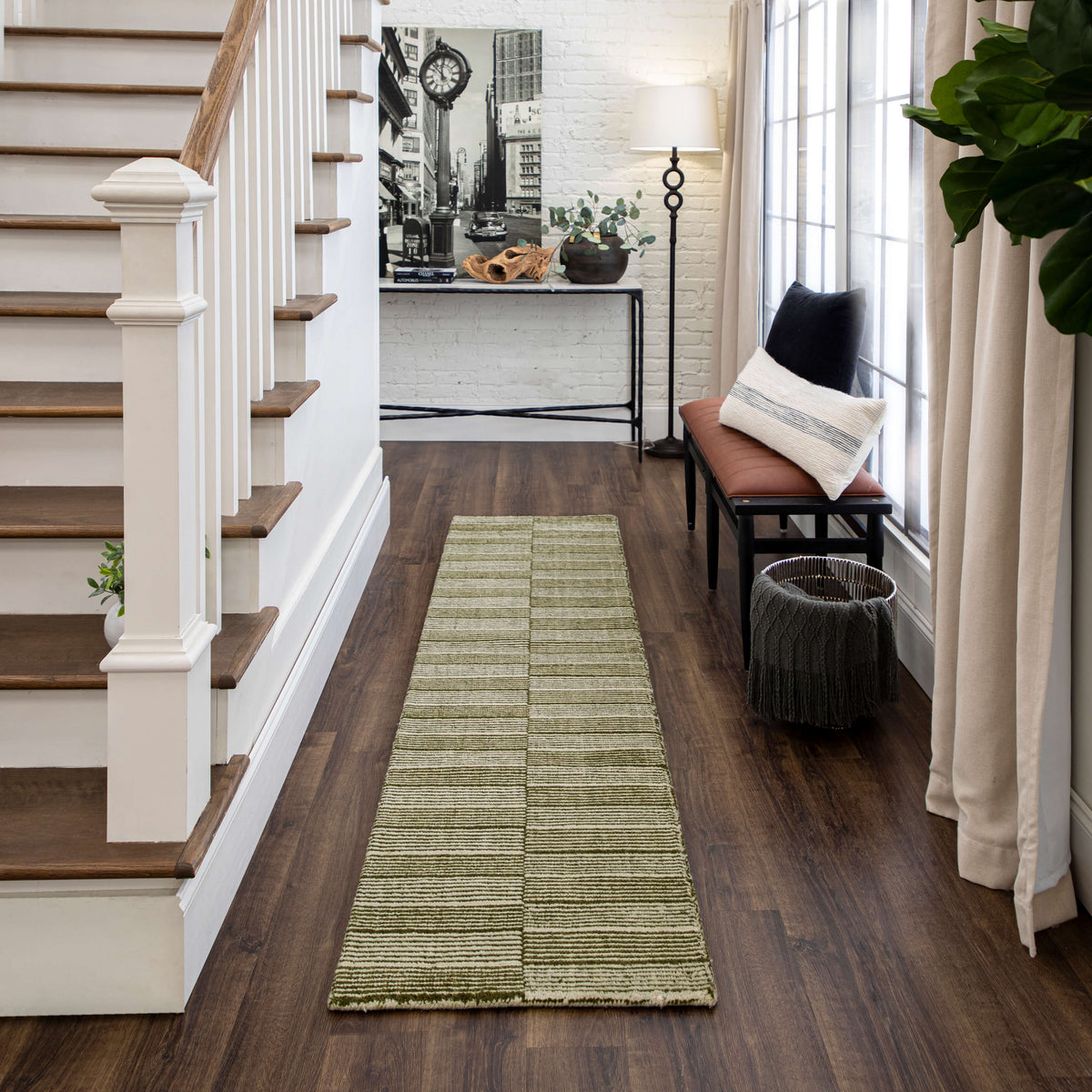 Broken Stripe Moss by Bobby Berk