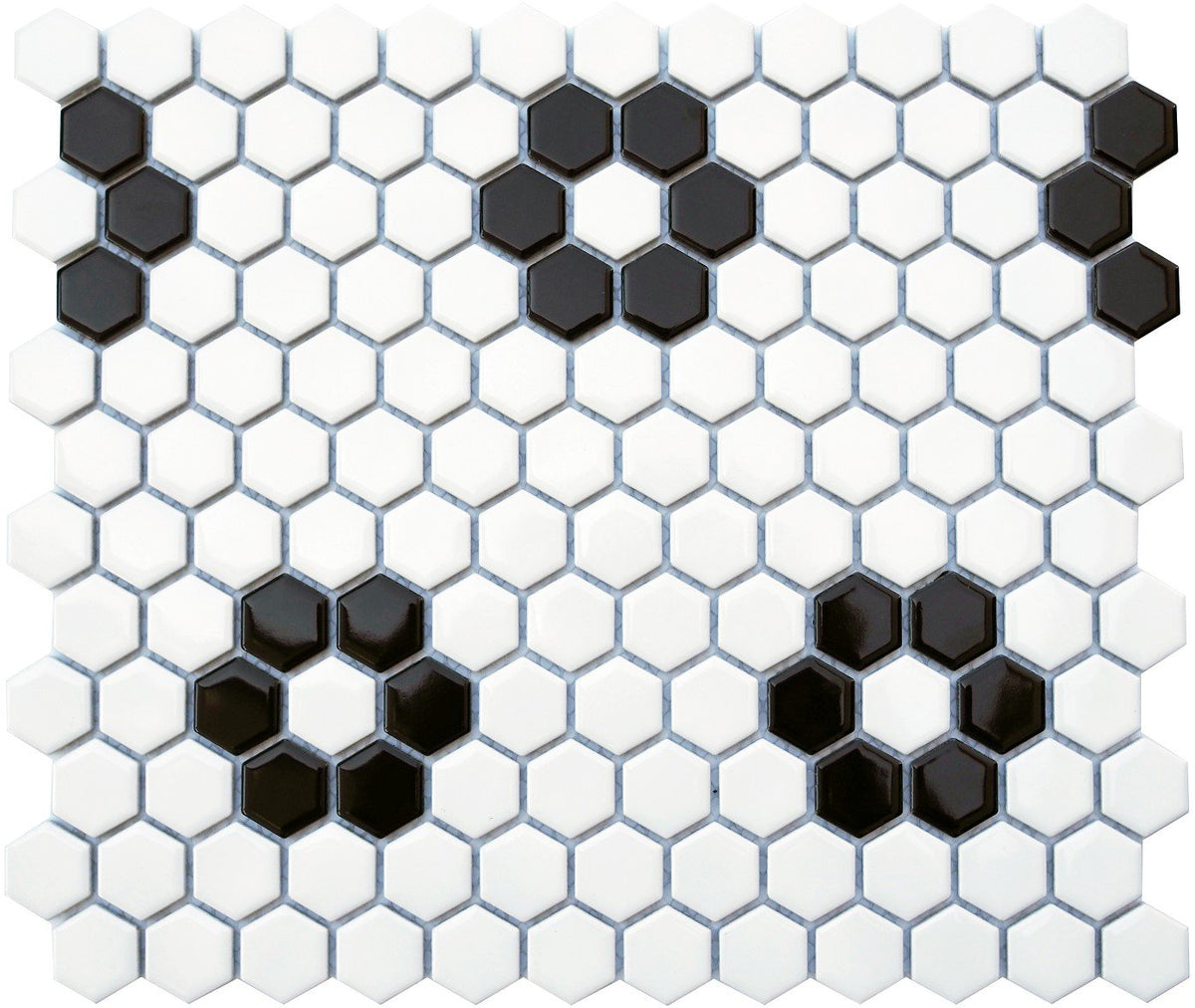 Roca Tile - 12 x 12 Hexagon Mosaic 1x1