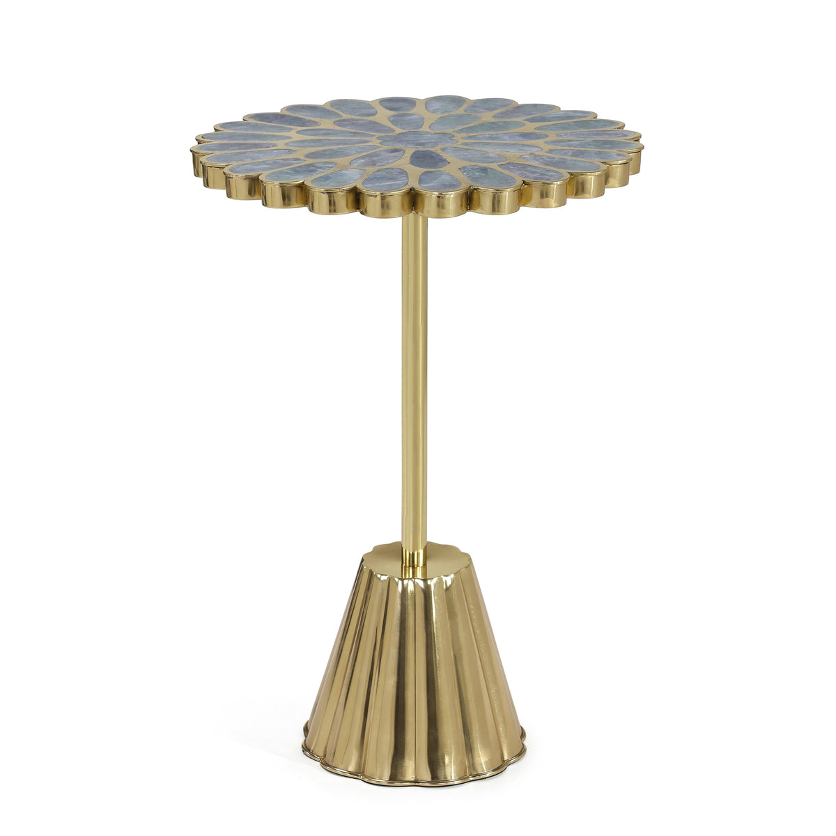 Peony Accent Table, Light Green | John Richard - JFD-0428