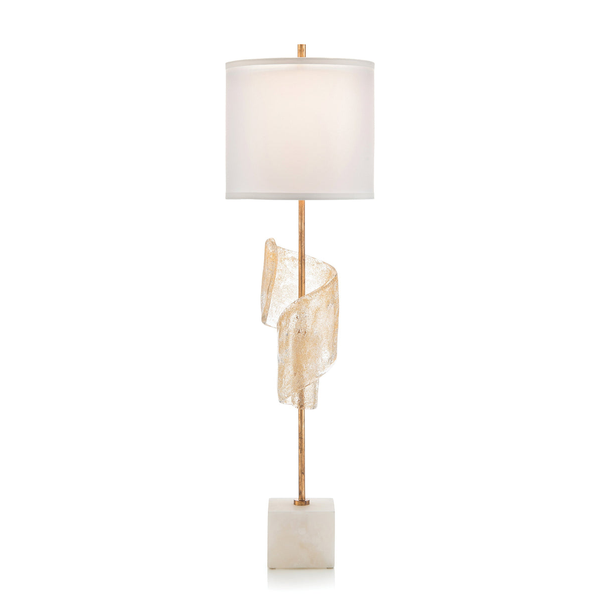 Furls With a Hint of Gold Buffet Lamp | John Richard - JRL-9935