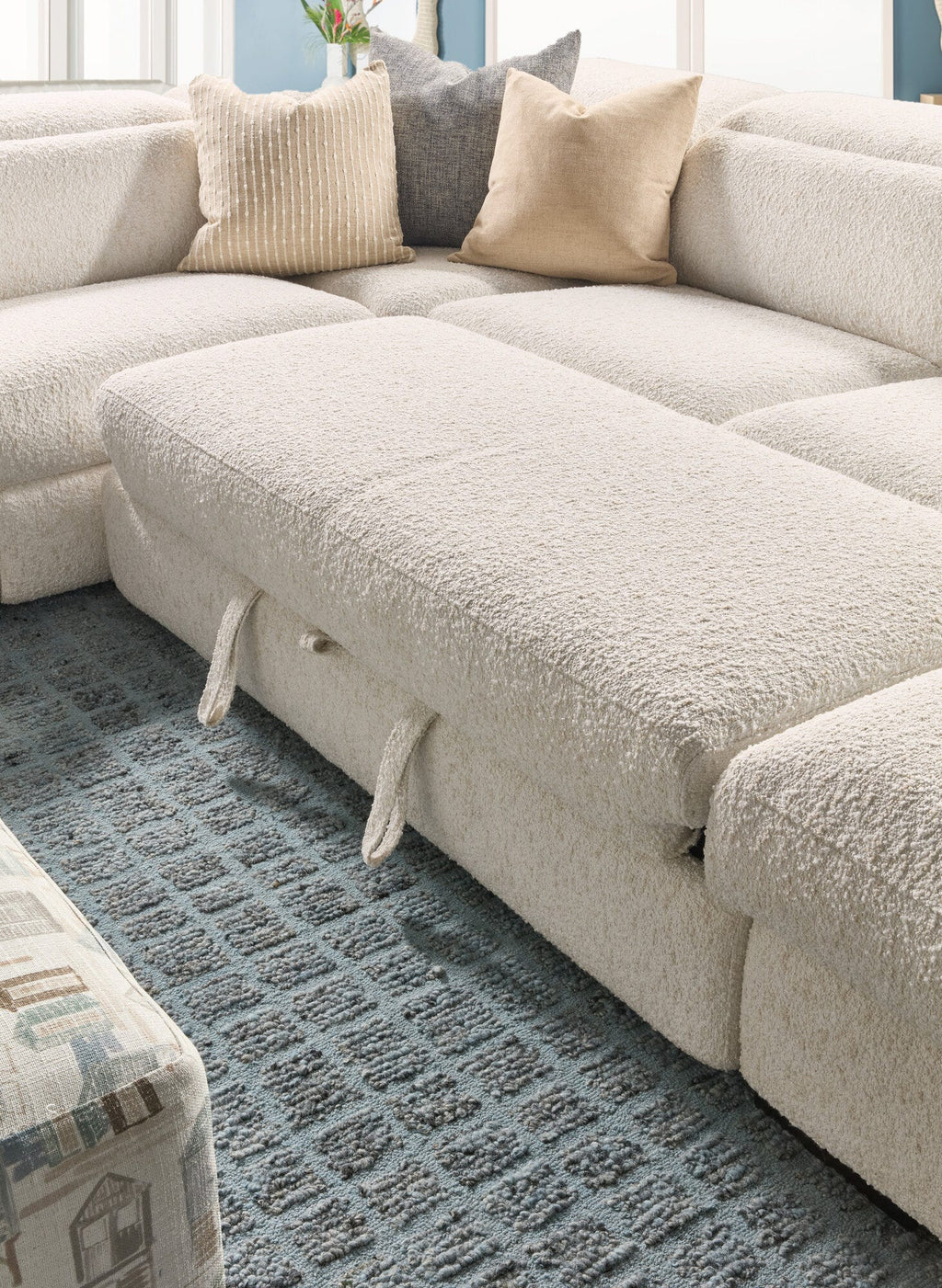 Margaritaville Sandbar Six-Piece Sleeper Sectional Detail Image 2