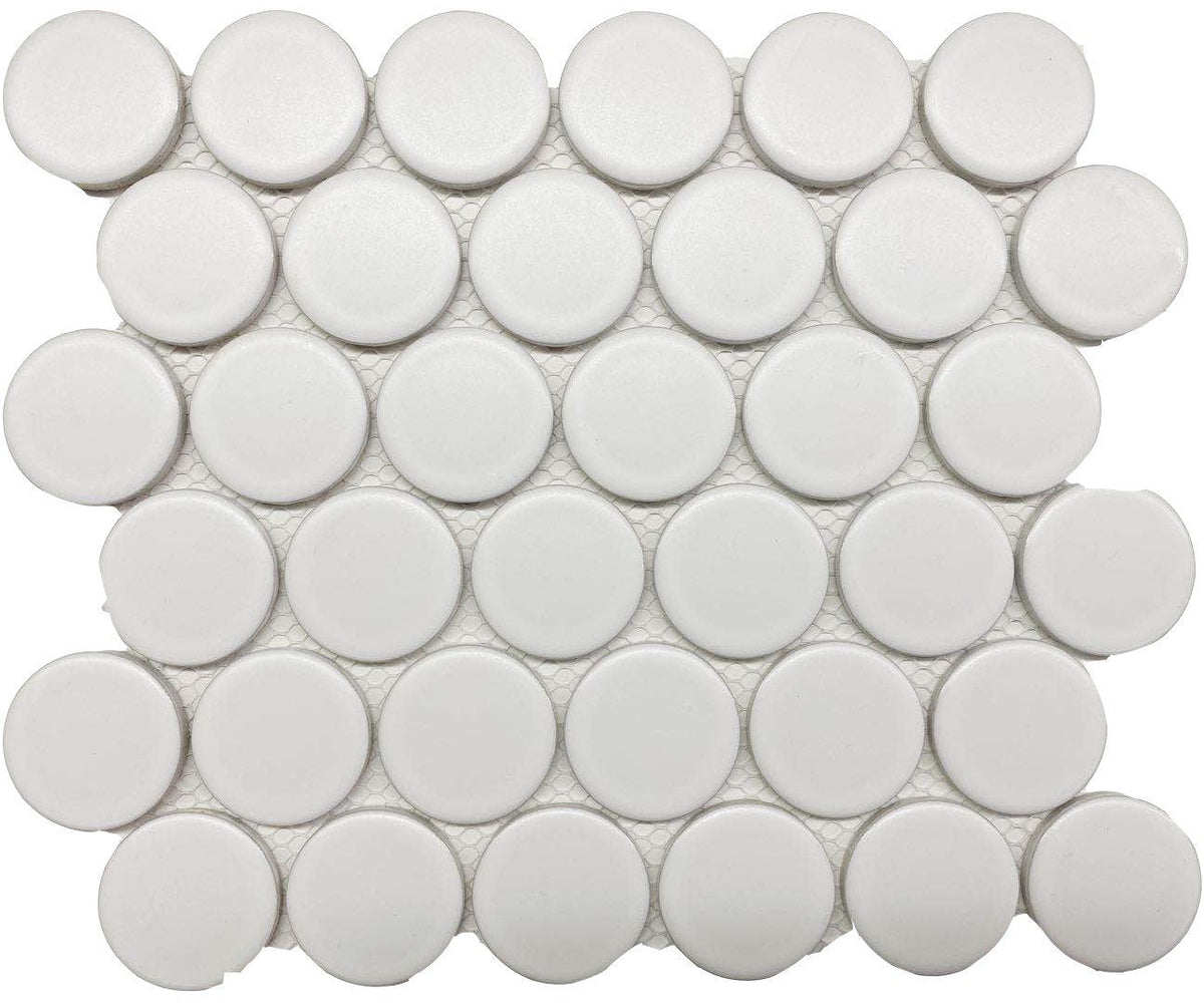 Roca Tile - 2 Inch Dots 12 x 12 Inch Mosaic