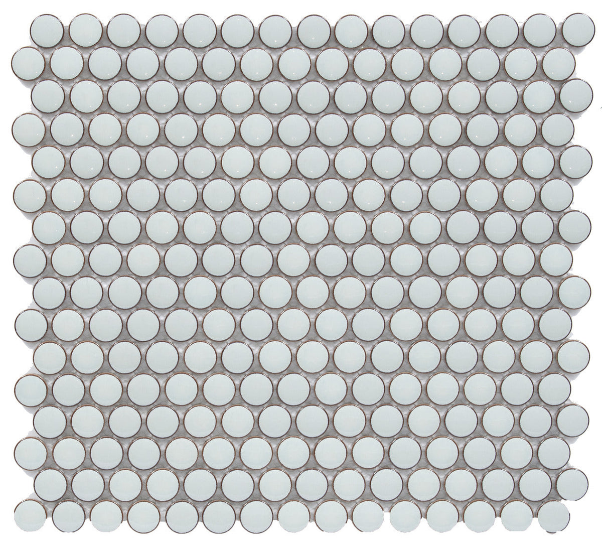 Roca Tile - 12 x 12 Inch Penny Round Mosaic