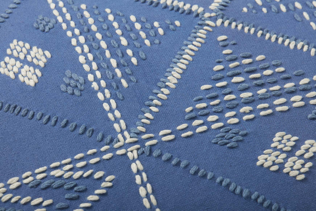 PLL0049 BLUE / IVORY
