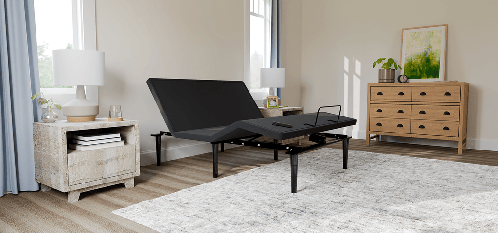 Ease Power Base in a styled room