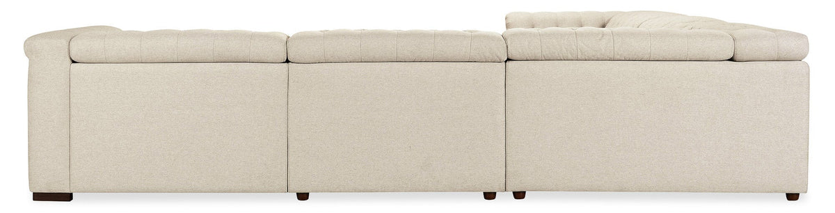 Savion Deux 5 Seat Sectional with Three Power Recliners and Six Power Headrests