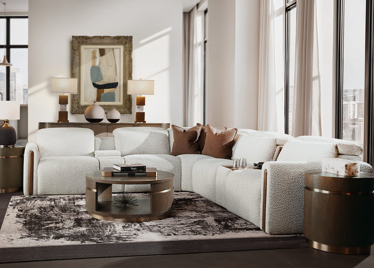 Anaheim Seven-Piece Power Sectional