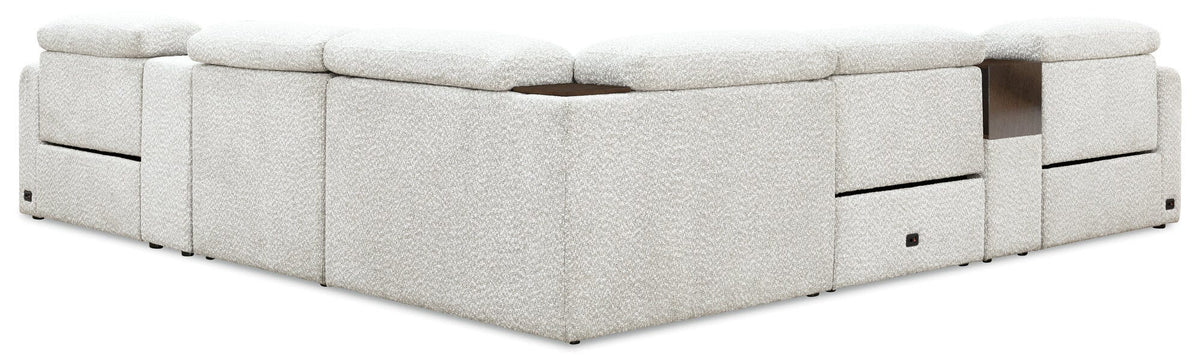 Anaheim Seven-Piece Power Sectional
