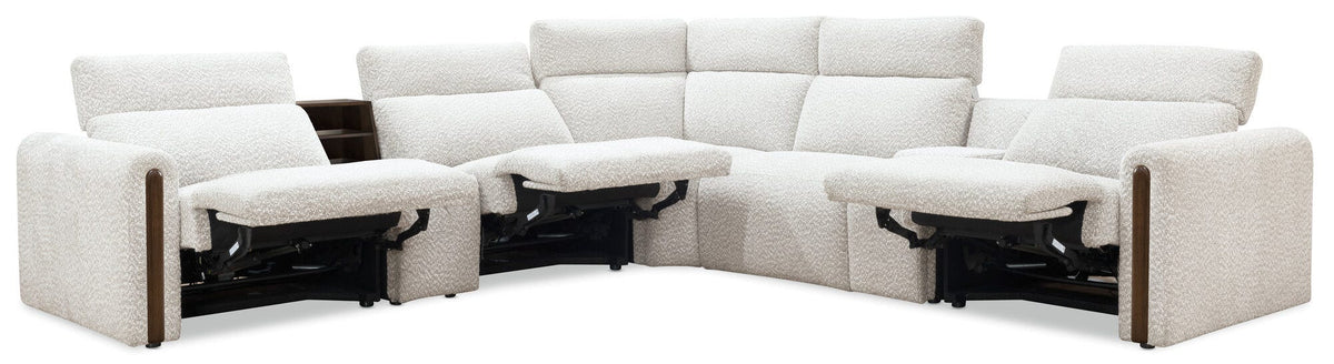 Anaheim Seven-Piece Power Sectional