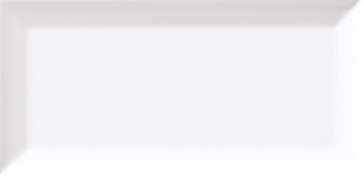 Roca Tile - Texture White Ice Bright 3 x 6 Beveled