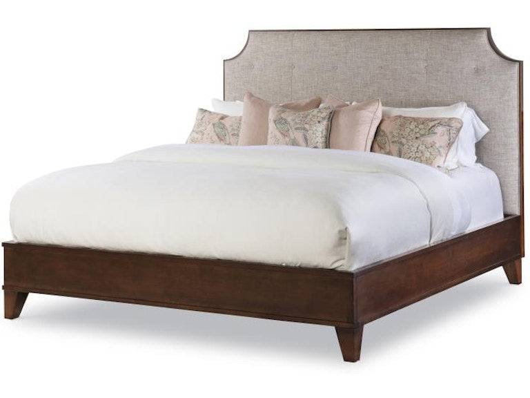 Century Furniture Details Burbank Wood Trim Uph Bed - Queen 5/0 Cr9-105-Qw-60