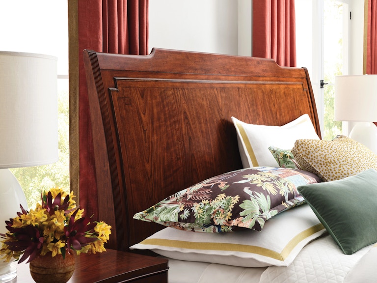 American Drew Helmuth Queen Sleigh Bed - Complete 426-313R