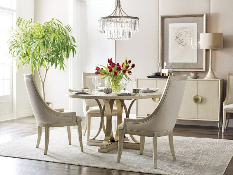 American Drew Plaza Dining Table Complete 923-701R