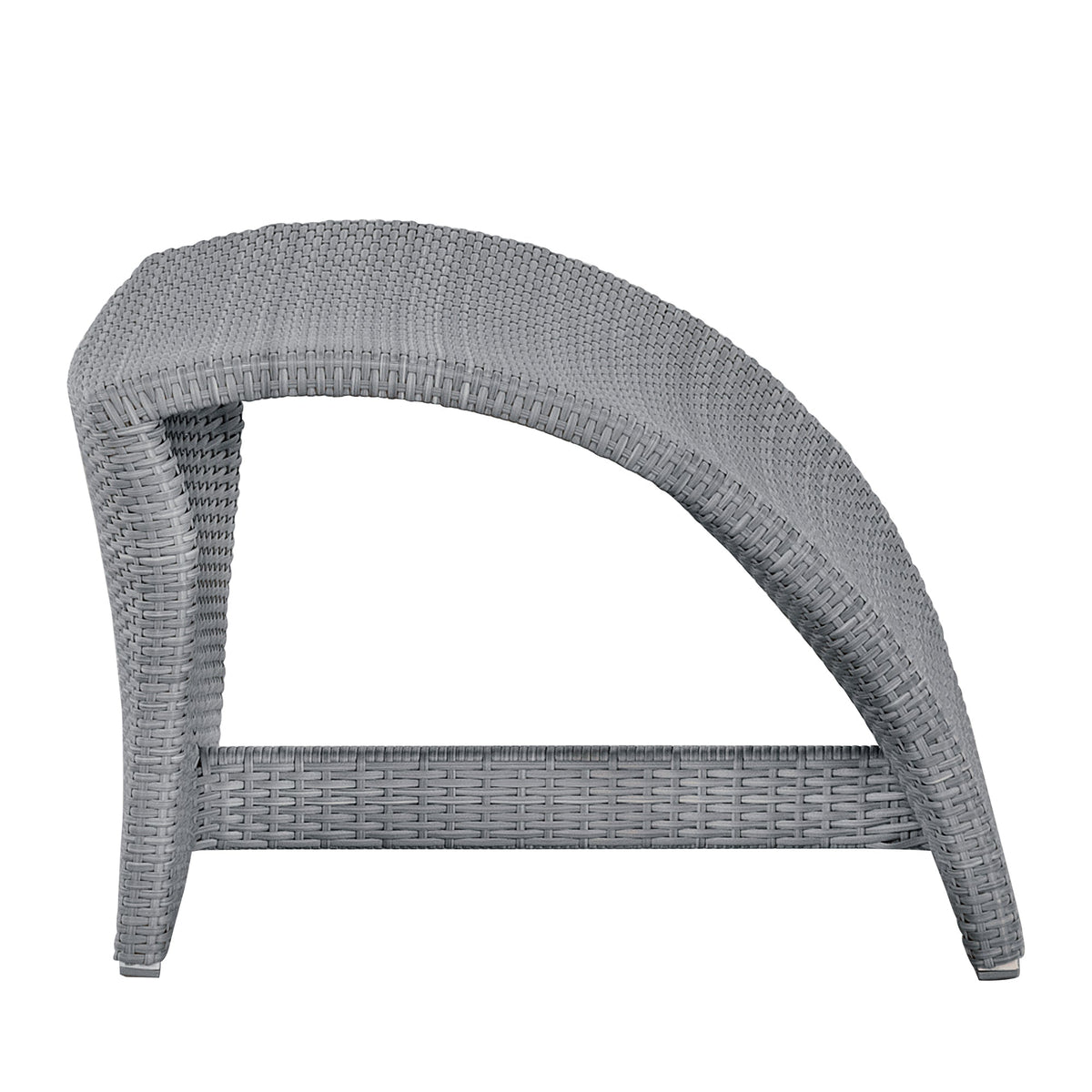 Halo N-Dura Resin Wicker Outdoor Woven Ottoman