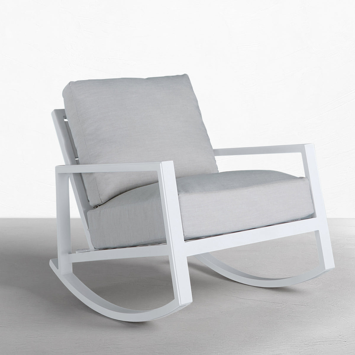 Avondale Aluminum Outdoor Lounge Rocker Chair