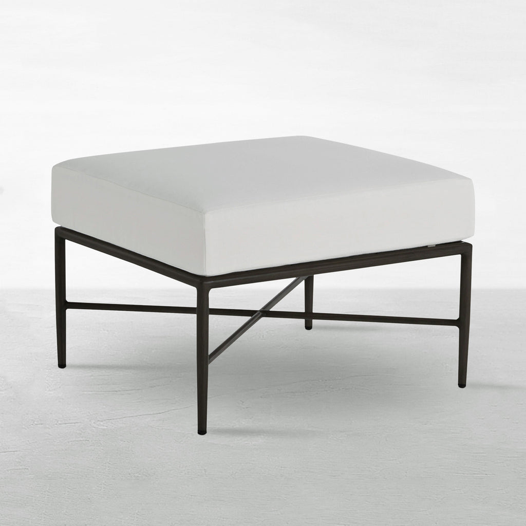 Carmel Aluminum Outdoor Ottoman