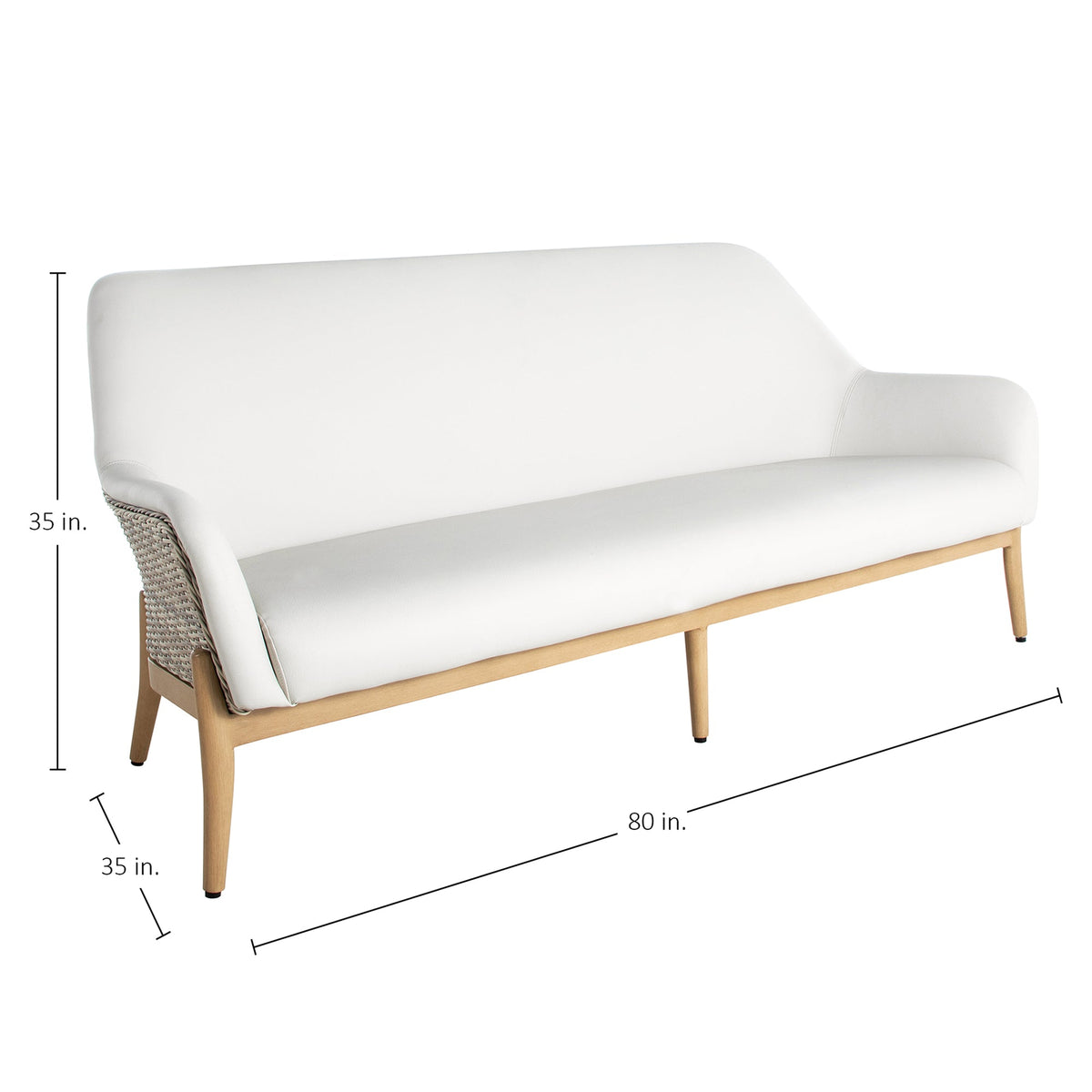 Palma Resin Wicker Outdoor Sofa