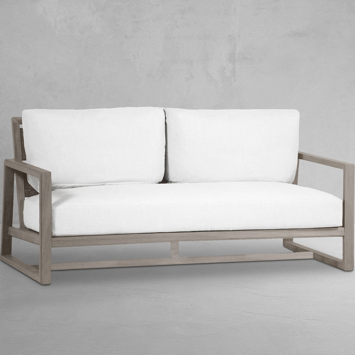 Avondale N-Dura Wood Outdoor Loveseat