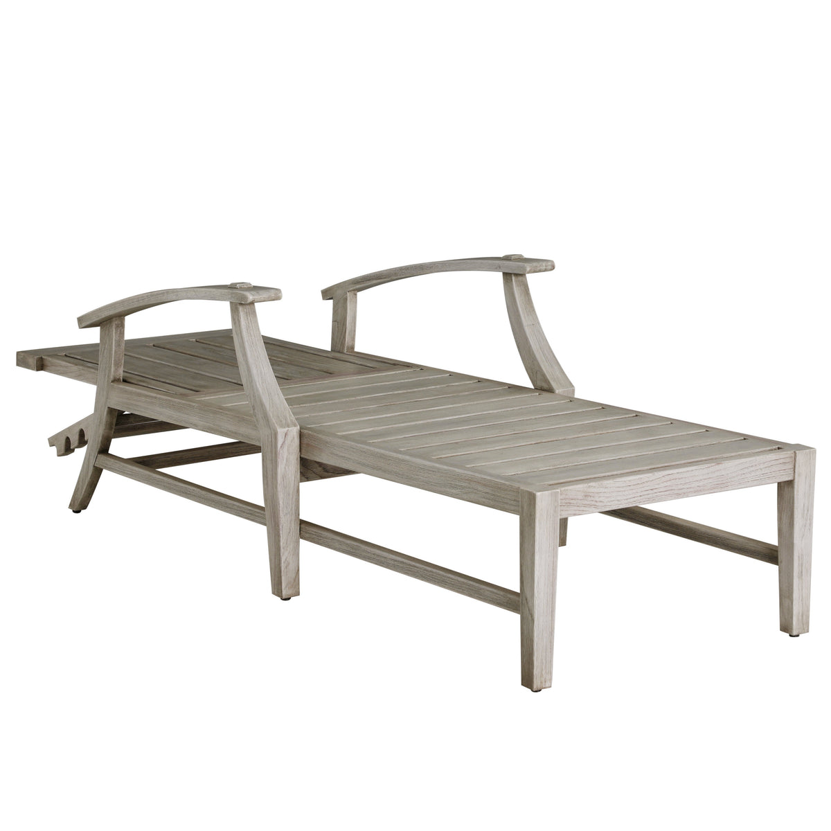Croquet Teak Outdoor Chaise Lounge