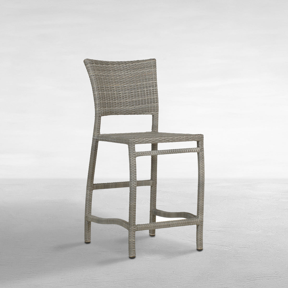 Skye Woven Resin Wicker Outdoor Counter Stool