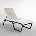 Skye Wicker Outdoor Armless Chaise Lounge